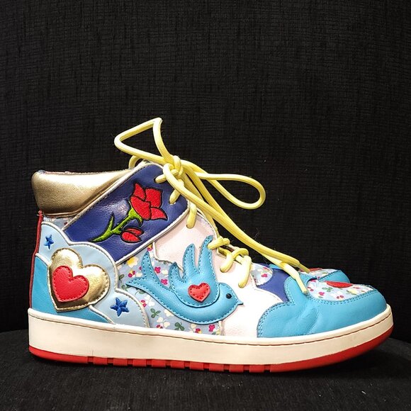 Irregular Choice Shoes - Irregular Choice High Sky Sneakers - Woman's Size 37